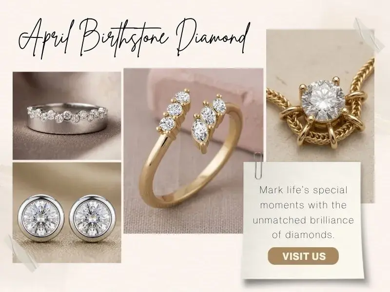 Concierge Jewelry Repair April Birthstone Collection