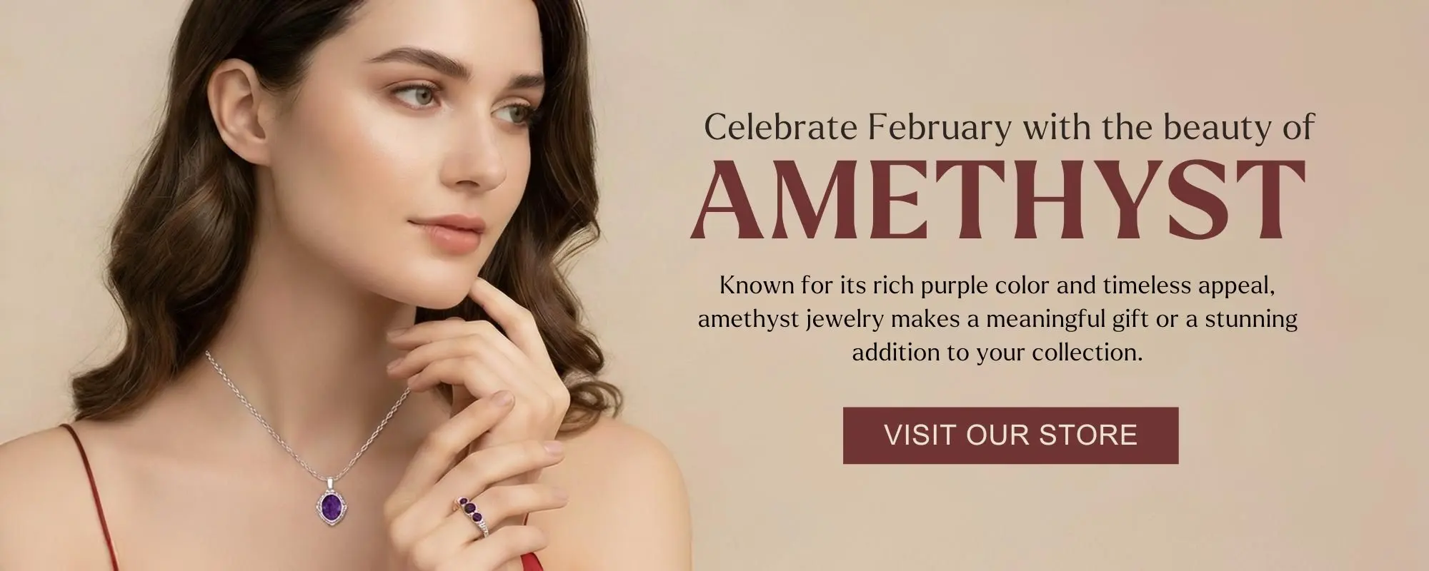 Amethyst February Birthstone at Concierge Jewelry Repair