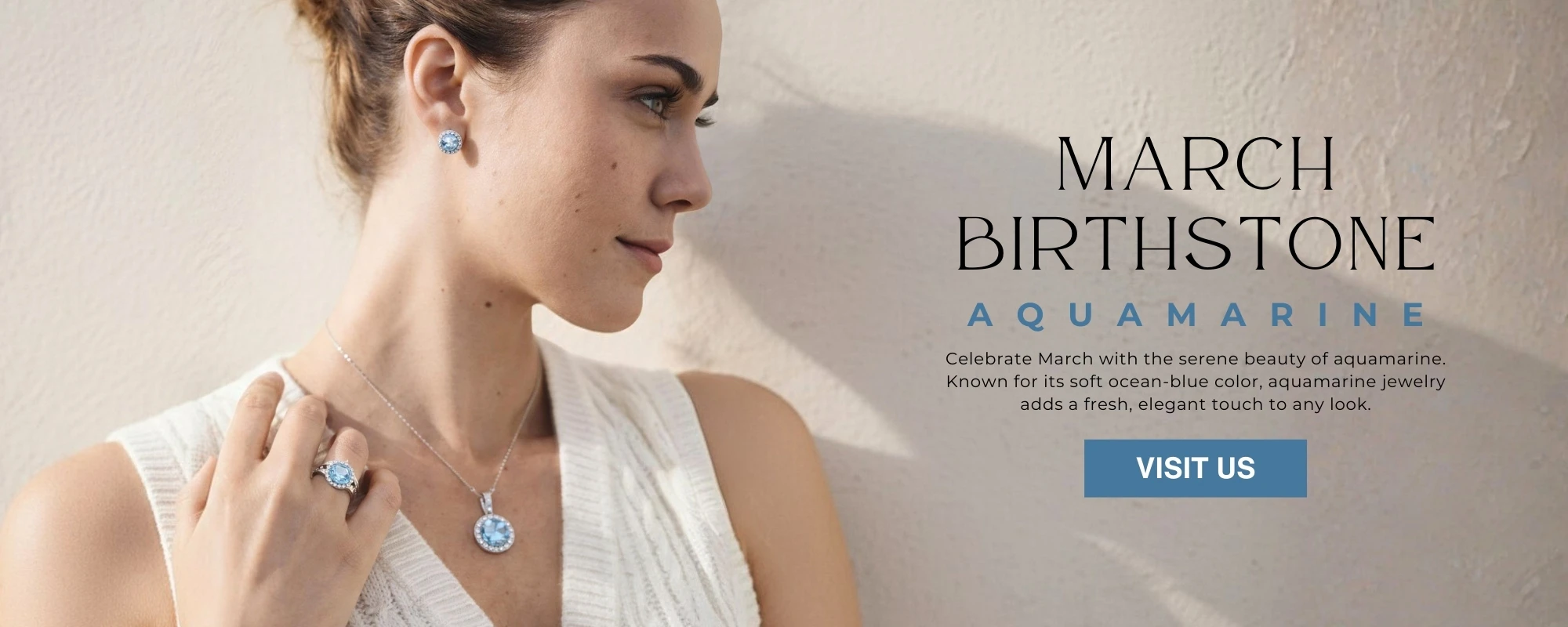 Concierge Jewelry Repair March Birthstone Collection