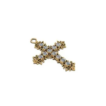 Yellow GoldPendants/Necklace - view 1