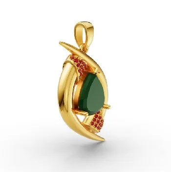 Yellow GoldPendants/Necklace - view 1