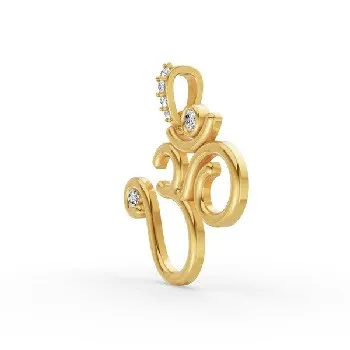 Yellow GoldPendants/Necklace - view 2