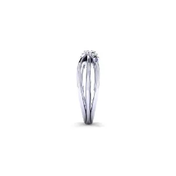 White GoldRings - view 1