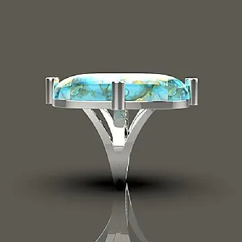 White GoldRings - view 1