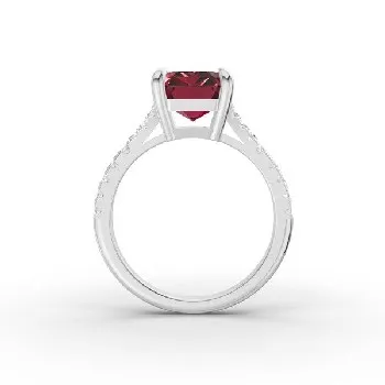 White GoldRings - view 1
