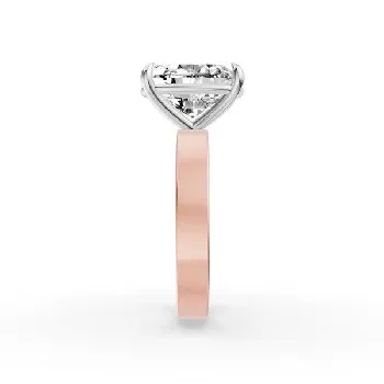 Rose and White GoldRings - view 3
