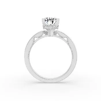 White GoldRings - view 2