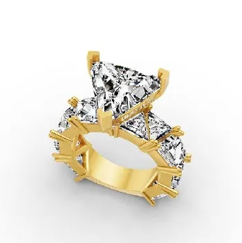 Yellow GoldRings - view 1