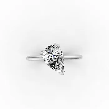 White GoldRings - view 1