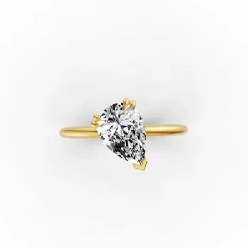 Yellow GoldRings - view 1