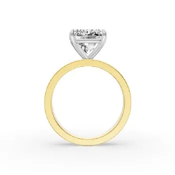 Yellow and White GoldRings - view 2