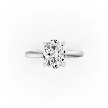 White GoldRings - view 1