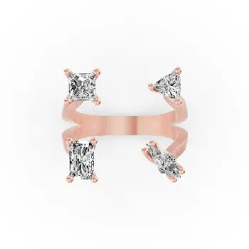 Rose GoldRings - view 1