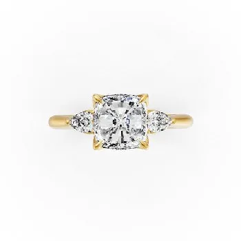 Yellow GoldRings - view 2