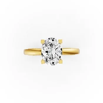 Yellow GoldRings - view 1