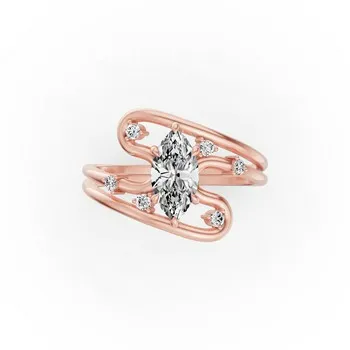 Rose GoldRings - view 1