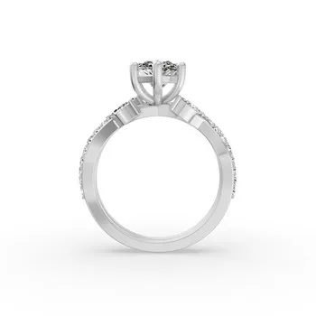 White GoldRings - view 3