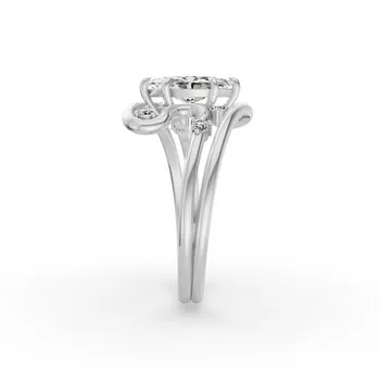 White GoldRings - view 2