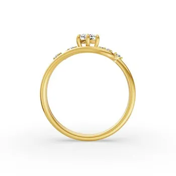 Yellow GoldRings - view 3