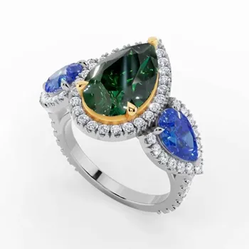 White GoldRings - view 1