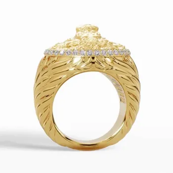 Yellow GoldRings - view 3