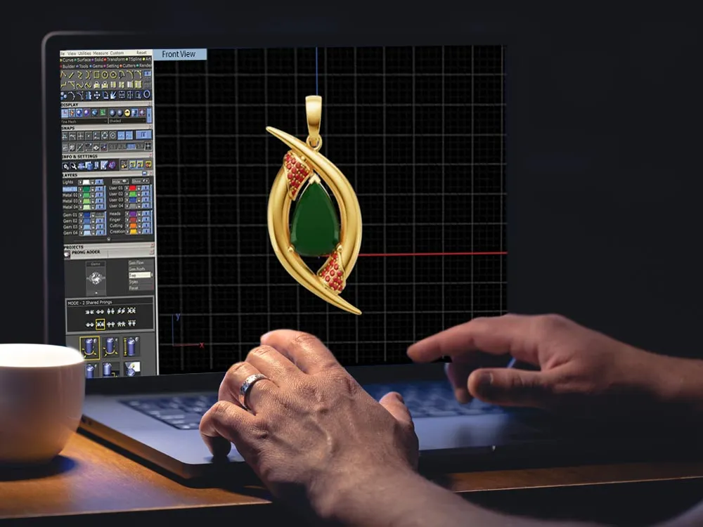 Cad 3d Modeling Technology at Concierge Jewelry