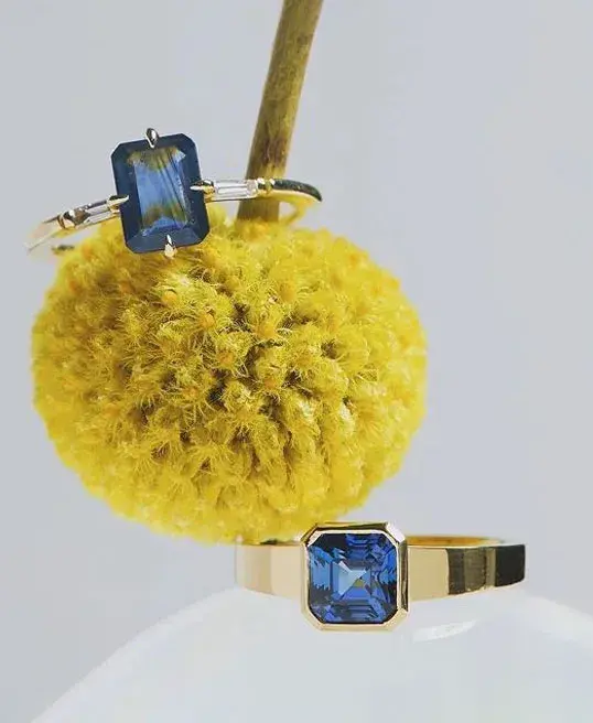 Sapphire Engagement Ring at Concierge Jewelry Repair